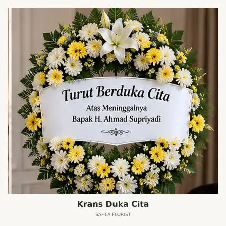 Krans Bunga Duka Trans Studio Mall Makassar