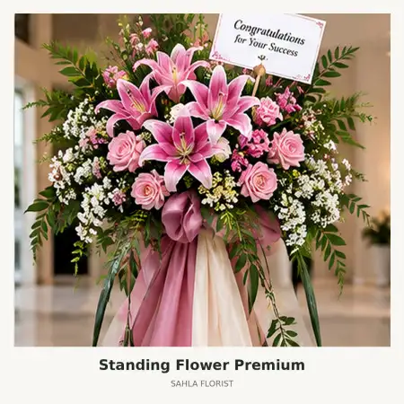 Standing Flowers Trans Studio Mall Makassar
